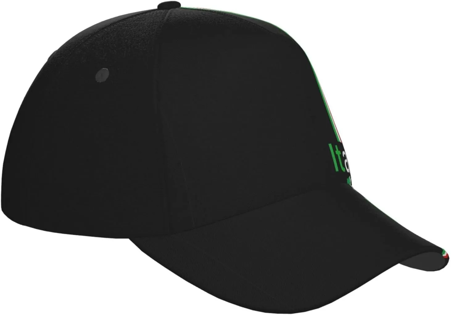 Italy Flag Snapback Cap Italy Baseball Hats Italian Sun Hat Adjustable Flag Cap Italy Hats for Women Men
