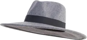 Jeanne Simmons Women's Pinched Fedora Crown Sewn Band Hat