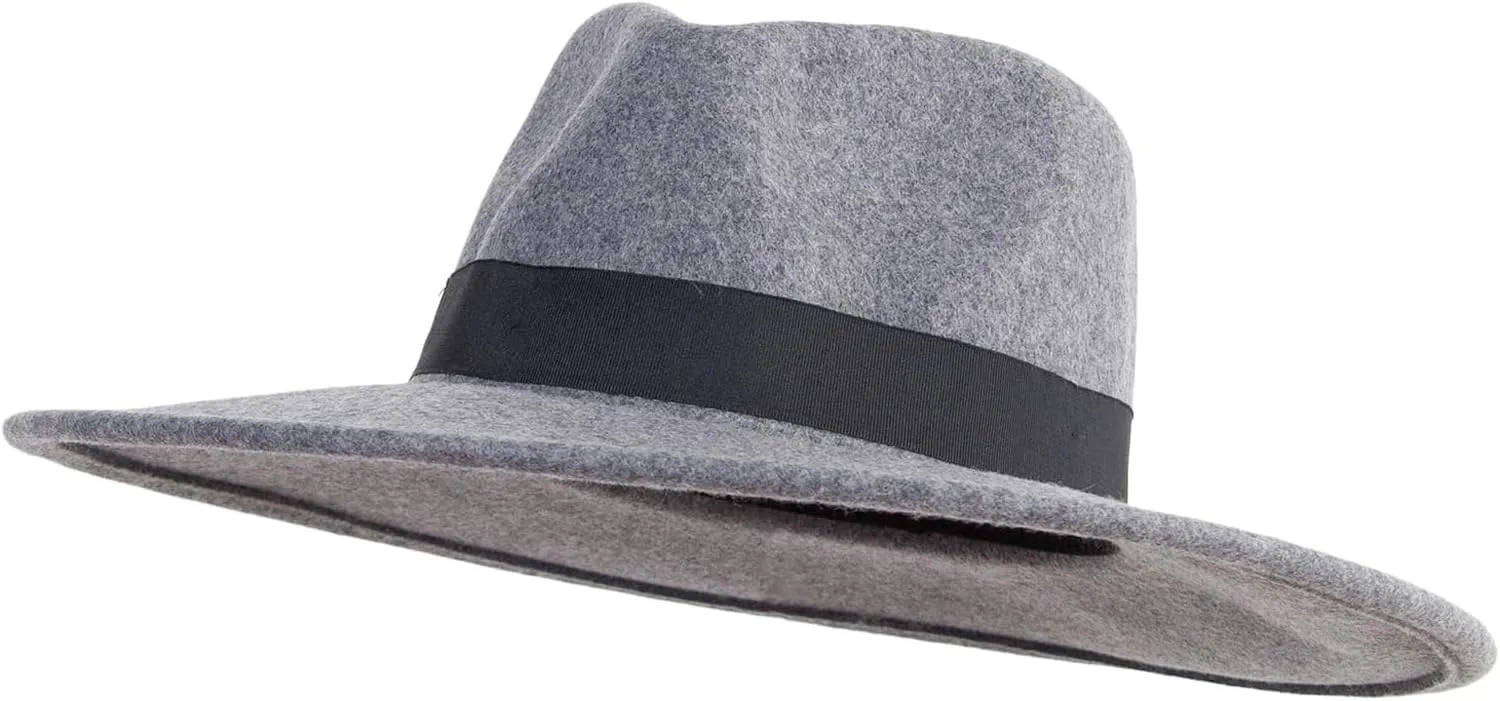 Jeanne Simmons Women's Pinched Fedora Crown Sewn Band Hat