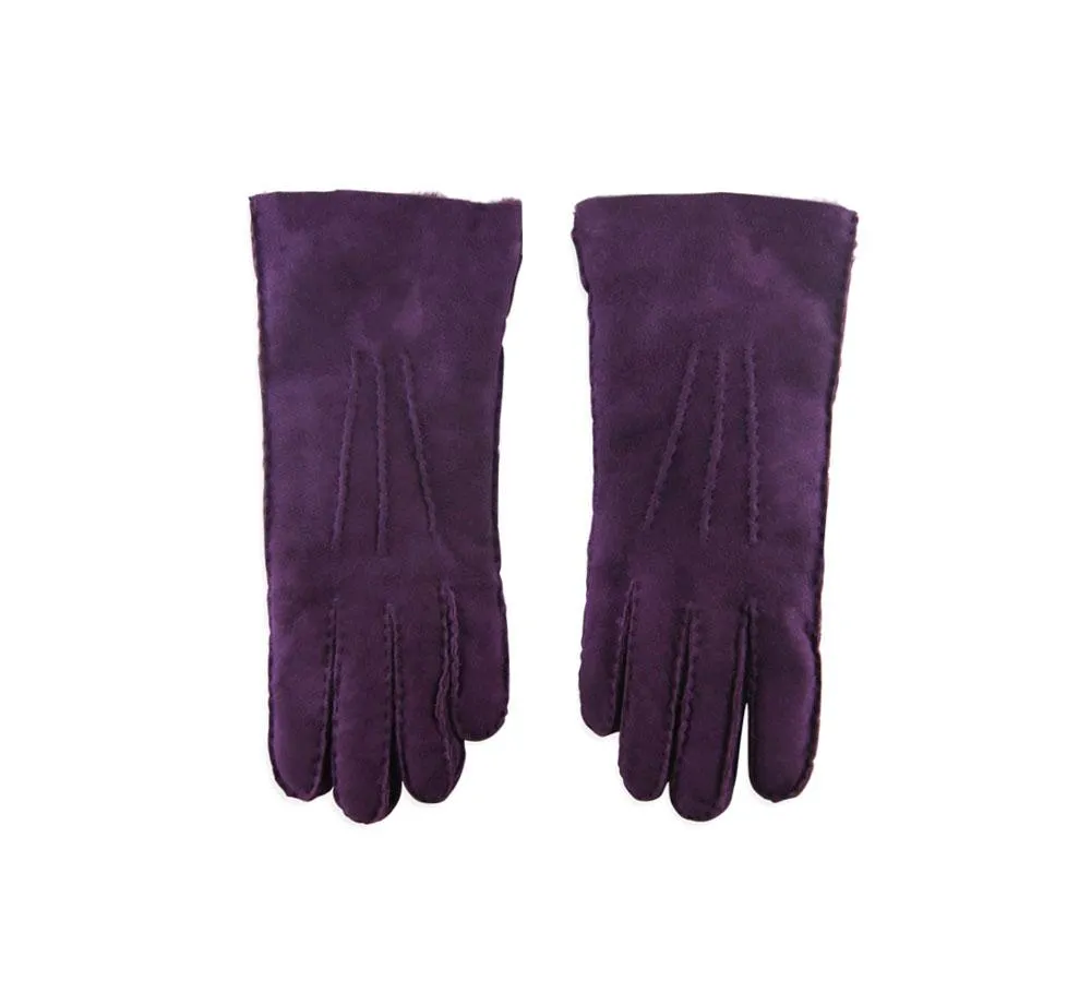 Ladies Shearling Sheepskin Gloves