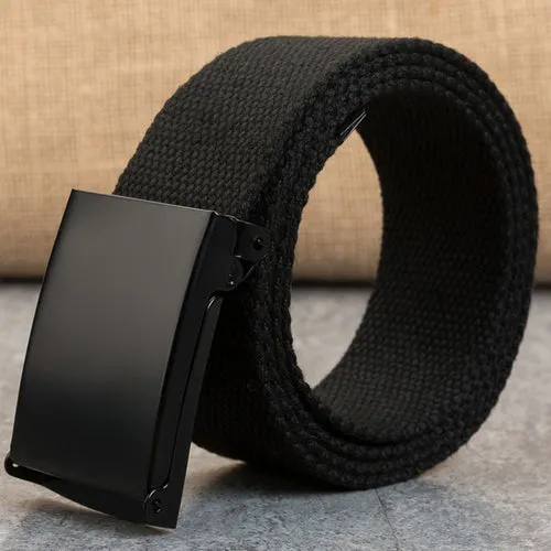 Men's/Women's Colored Canvas Belt Lengthened 110 140cm Teenager's