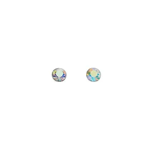 Mermaid Sterling Silver Stud Earrings