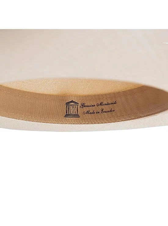 Natural Panama Hat - Fedora Montecristi - Grade 10-11
