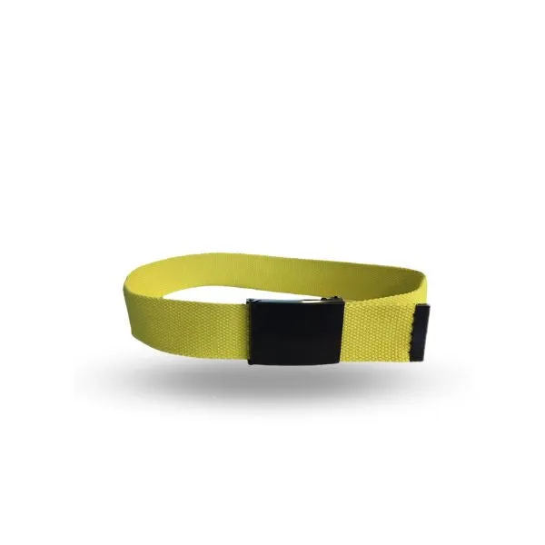 OTTO 2X1 - PLUS SIZES Cotton Nylon Webbing Belt with Black Buckle