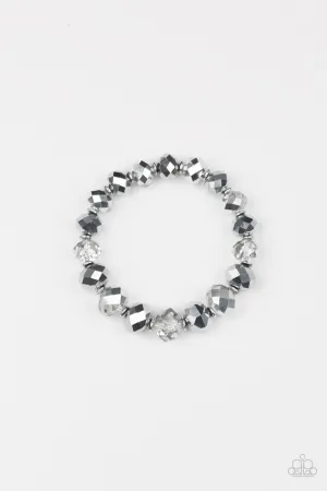 Paparazzi Bracelet ~ Beautifully Bewitching - Silver