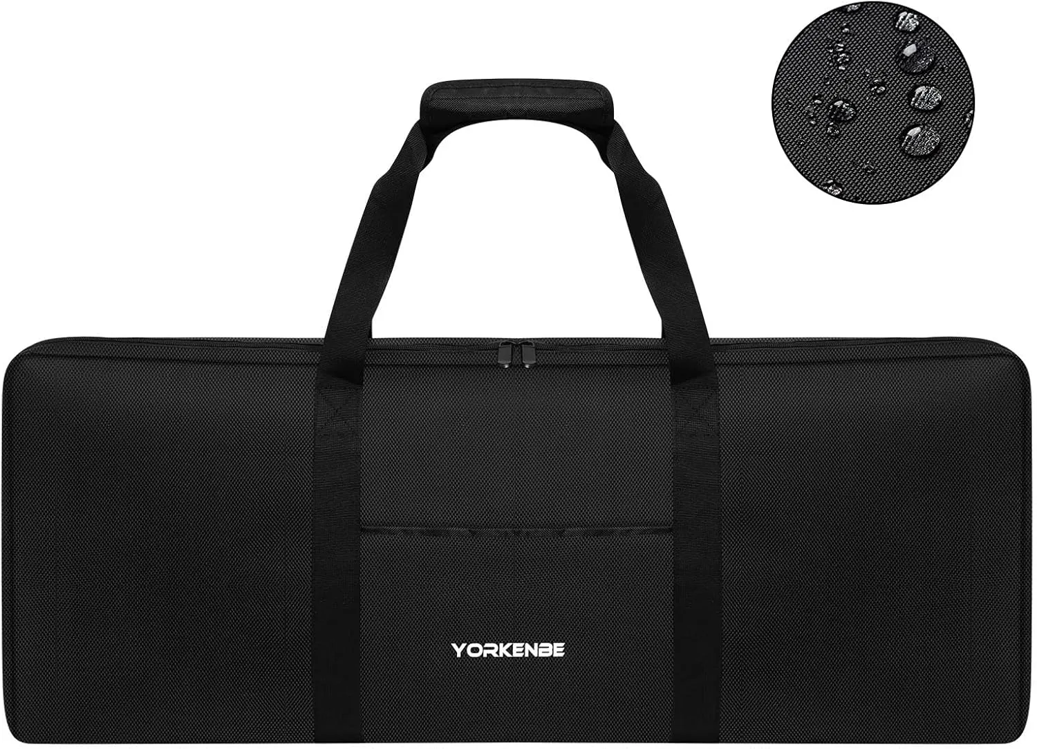 Pie Iron Storage Bag Fits Up to 4 Campfire Pie Irons, 1680D Heavy Duty Water Resistant Pie Maker Case, with Strong Straps and Extra Pocket, Size 3212in