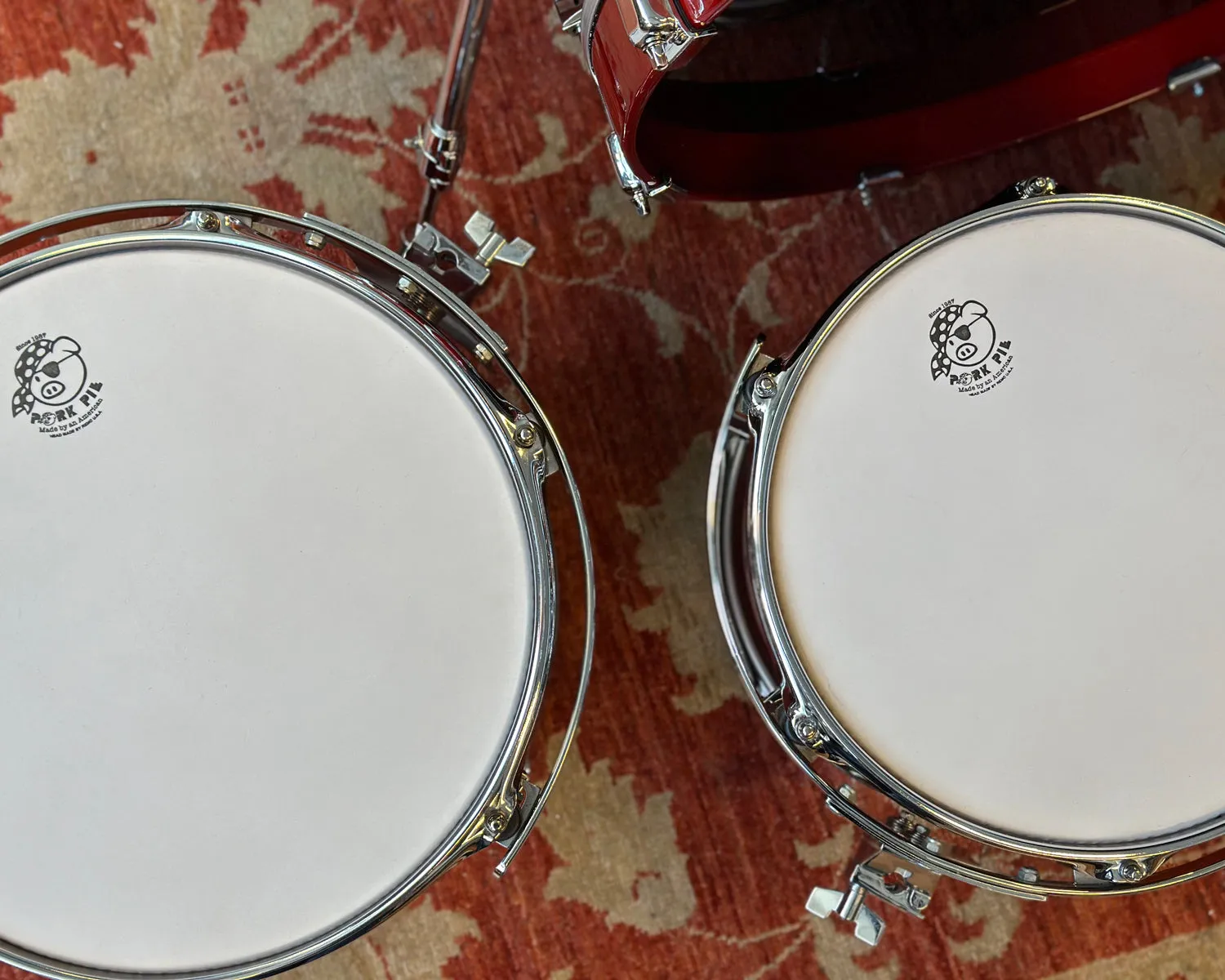 Pork Pie Custom Order 5 Piece Kit - Jasper (Maple x Gum) w/ 7x13" Snare - Made in USA