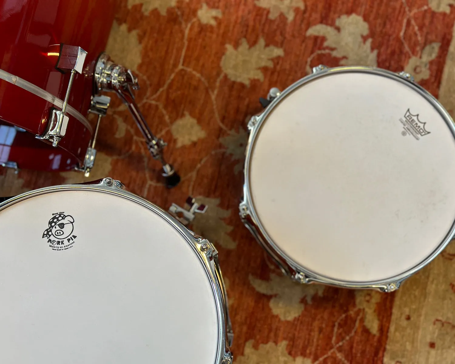 Pork Pie Custom Order 5 Piece Kit - Jasper (Maple x Gum) w/ 7x13" Snare - Made in USA
