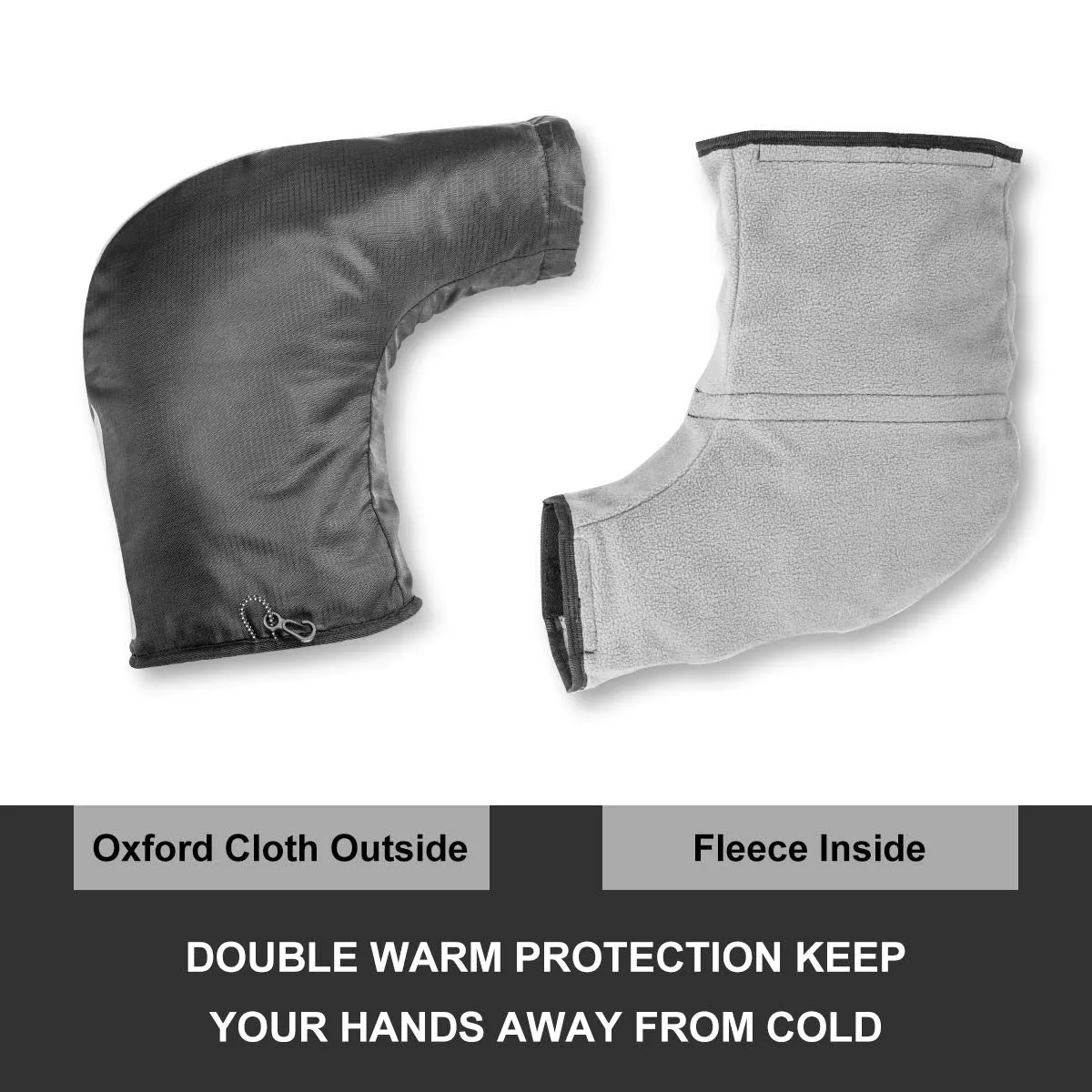 ROCKBROS Bike Handlebar Gloves Thermal Cycling Gloves Windproof Waterproof