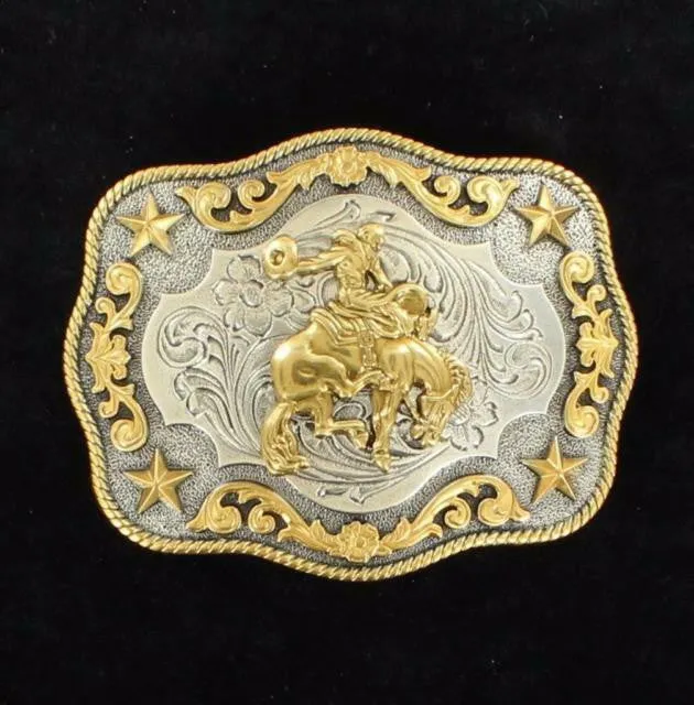 Saddle Bronc Buckle by Nocona 3798708