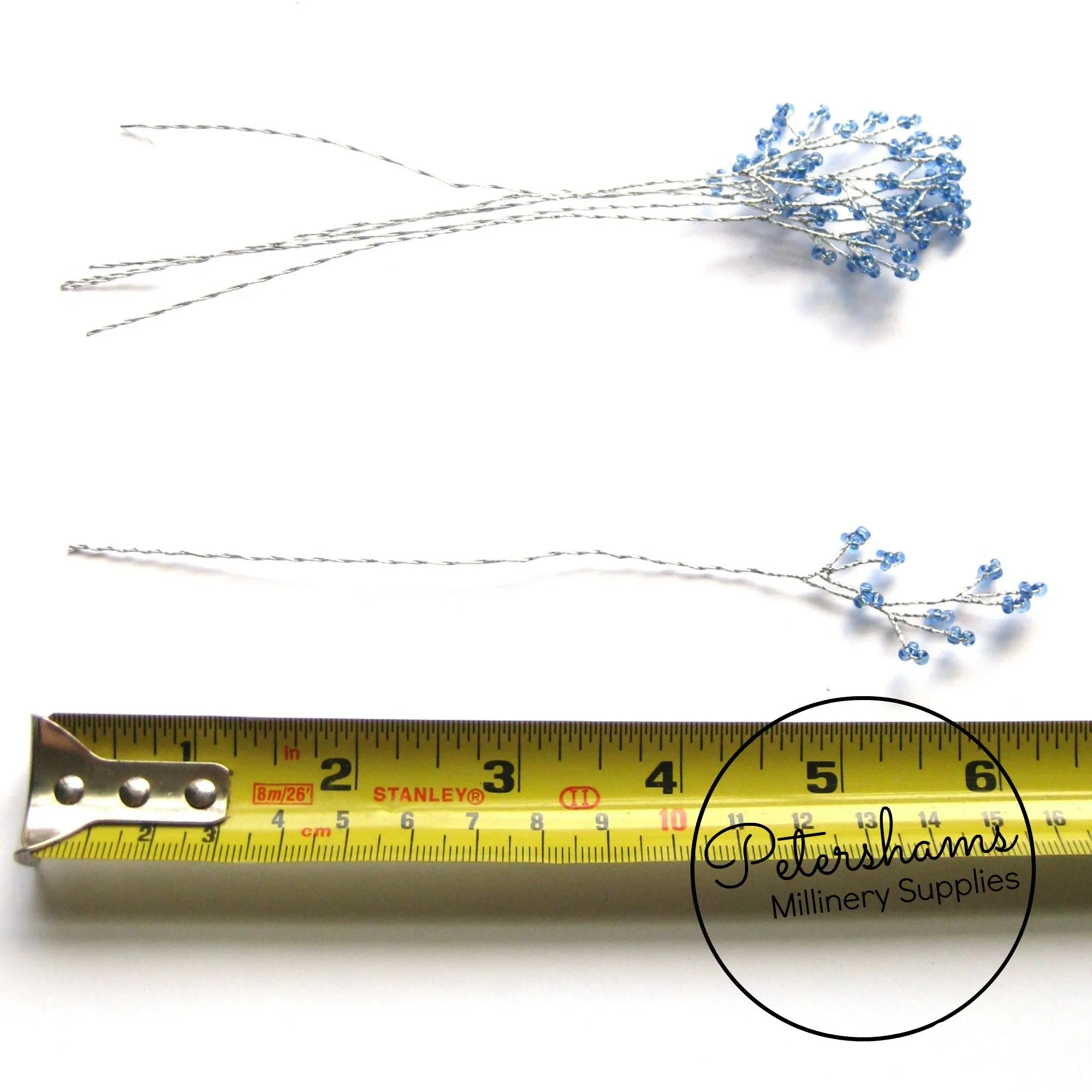 Seed Bead Wired Trees - 6 Stems