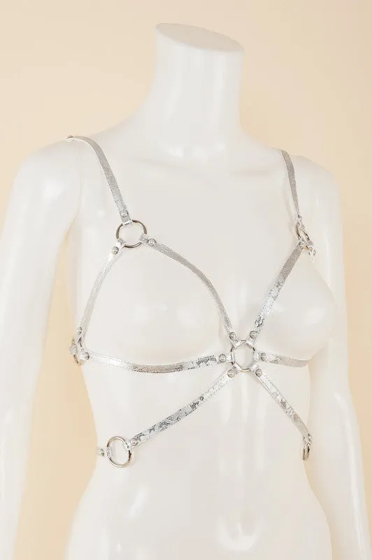 Silver Lace Playsuit