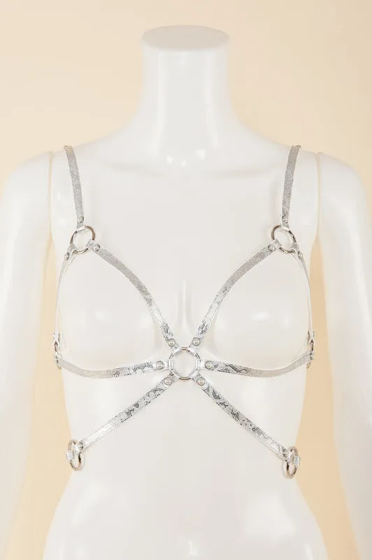 Silver Lace Playsuit