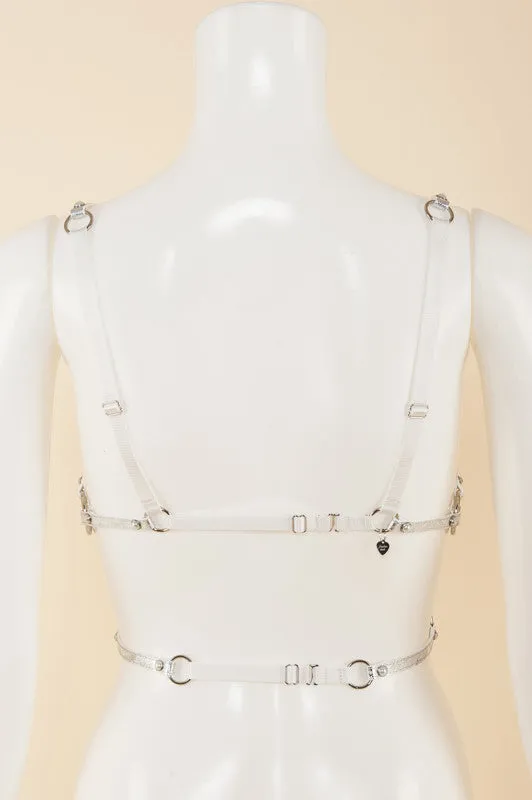 Silver Lace Playsuit