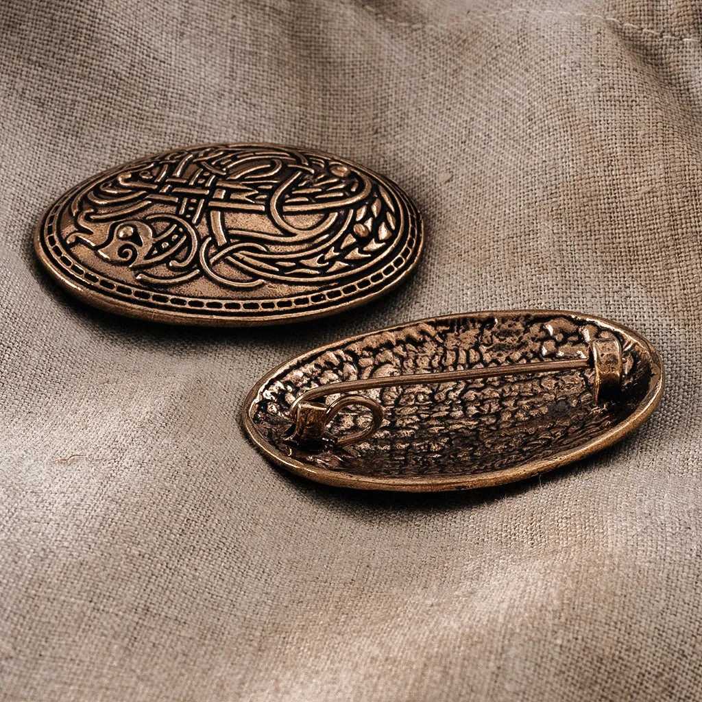 Small Tortoise Brooches, Bronze