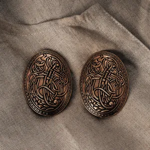 Small Tortoise Brooches, Bronze