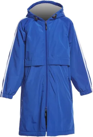 Sporti Youth Swim Parka with Comfort Plush Fleece Lining, Multi Pocket Zipper - Water Resistant Swim Coats for Boys & Girls