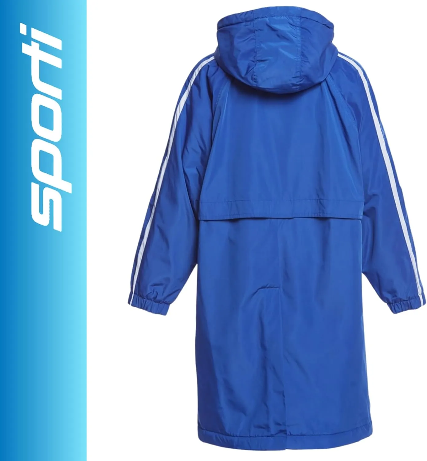 Sporti Youth Swim Parka with Comfort Plush Fleece Lining, Multi Pocket Zipper - Water Resistant Swim Coats for Boys & Girls