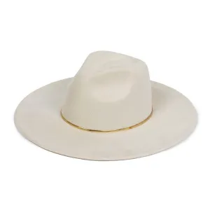 Stone Felt Wide Brim