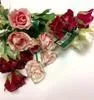 Sweetheart Mini Rose PU Material (3/bunch) Real Touch Artificial SB051 (Pink)-B67E1758