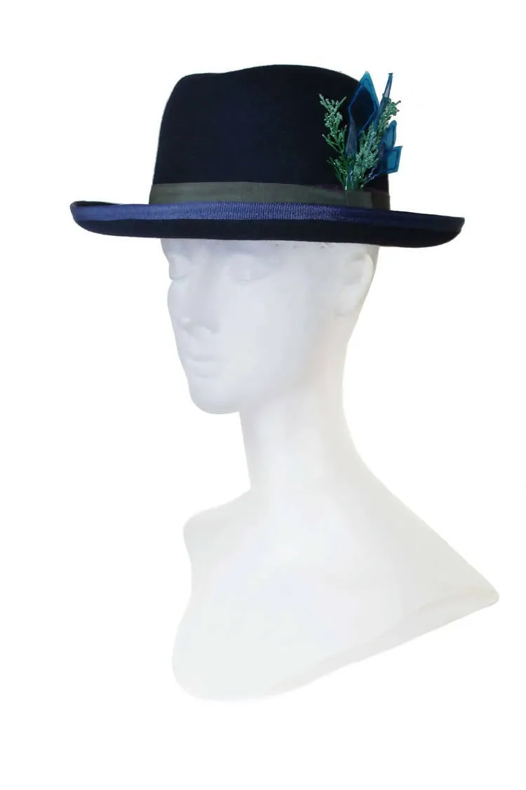 Tagetes Patula Blue Pork Pie Hat