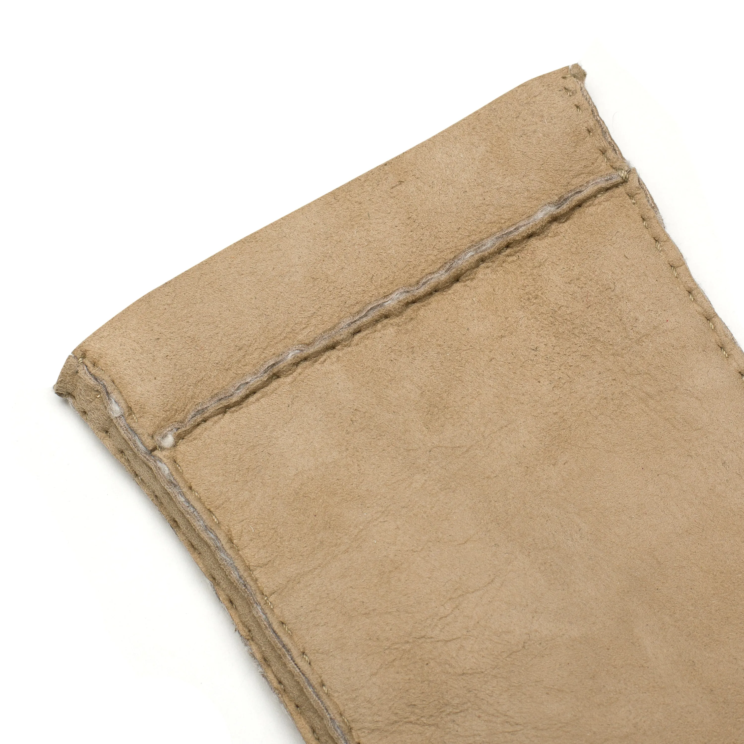 Wellington Beige Shearling Gloves