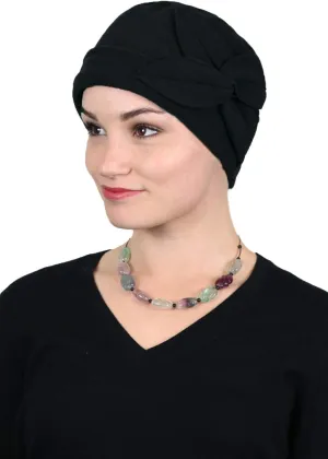 Womens Hat Fleece Beanie Cloche Cancer Headwear Chemo Ladies Winter Head Coverings Butterfly