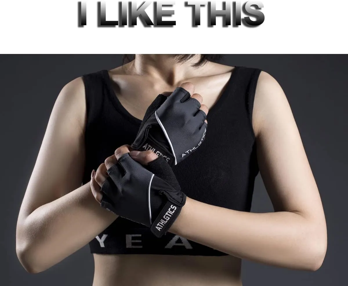 Workout Gloves for Women & Men, Gym Gloves for Working Out & Fitness