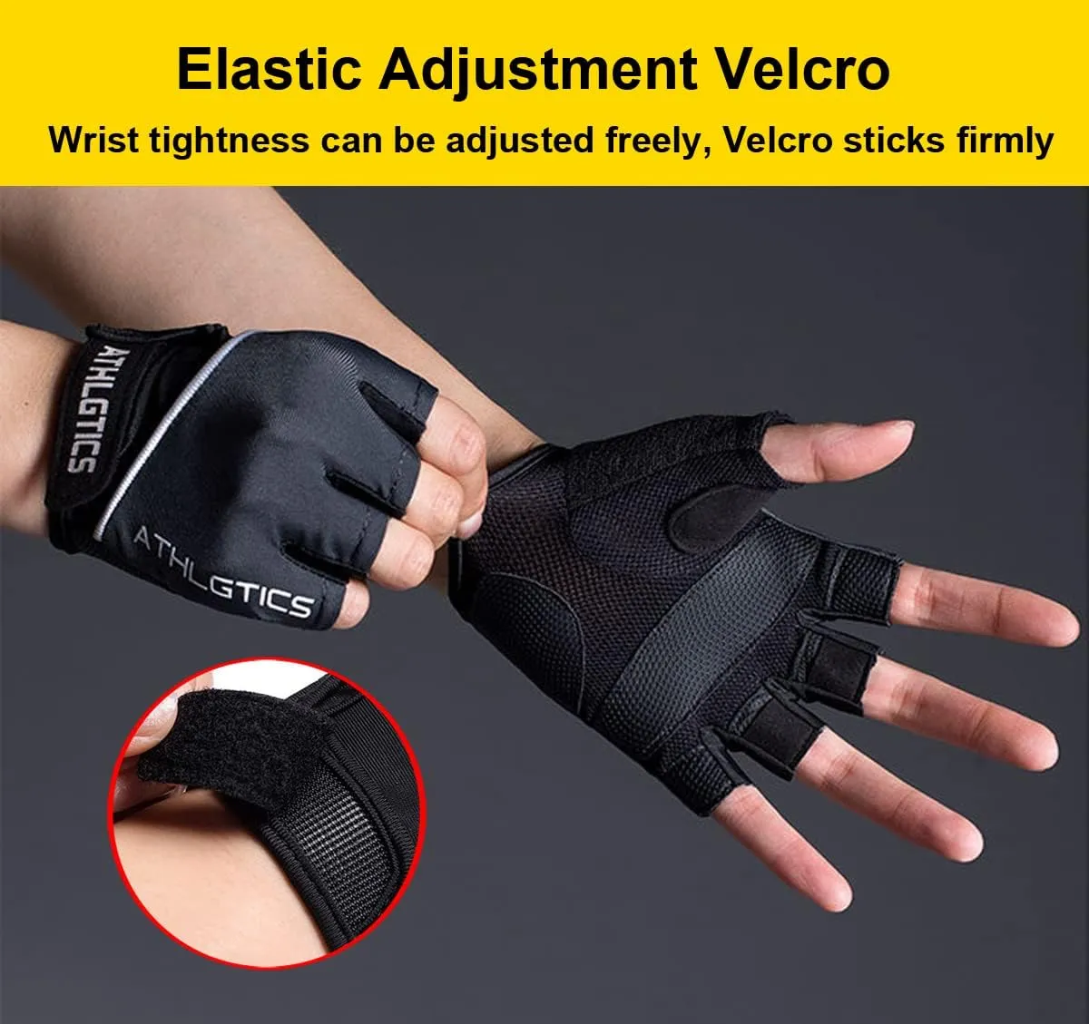 Workout Gloves for Women & Men, Gym Gloves for Working Out & Fitness