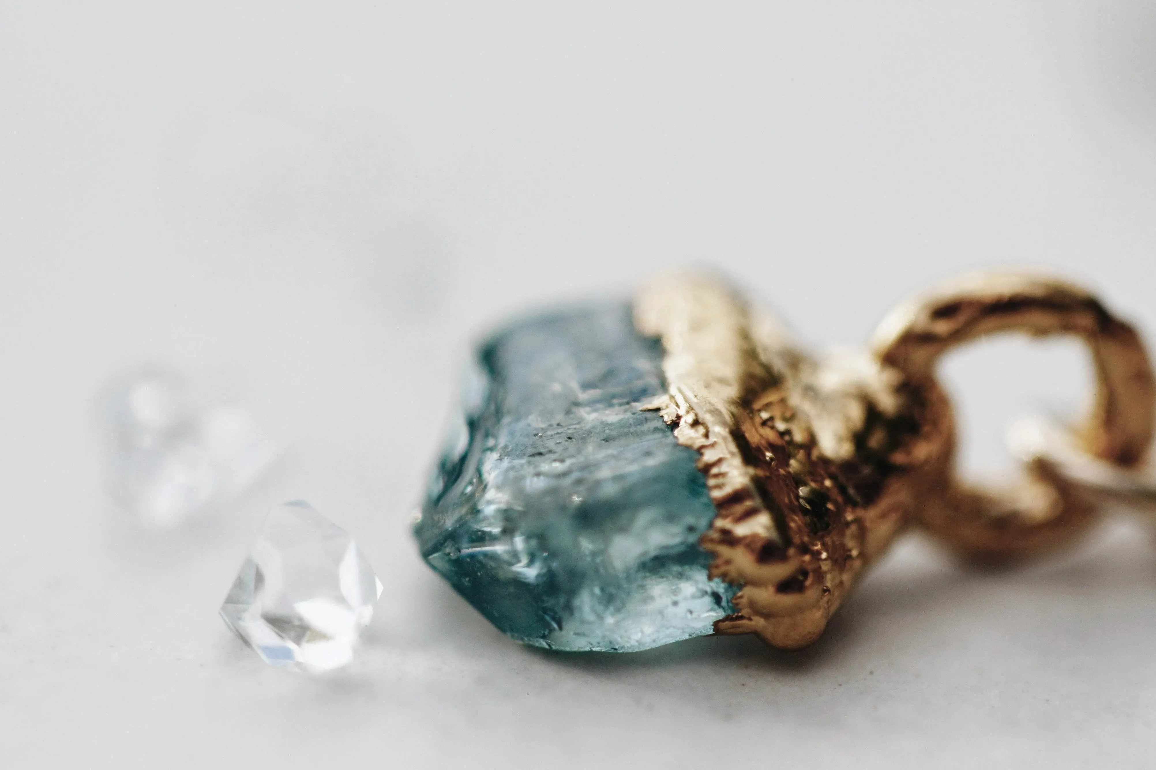 Zircon Short Drop Earrings · December